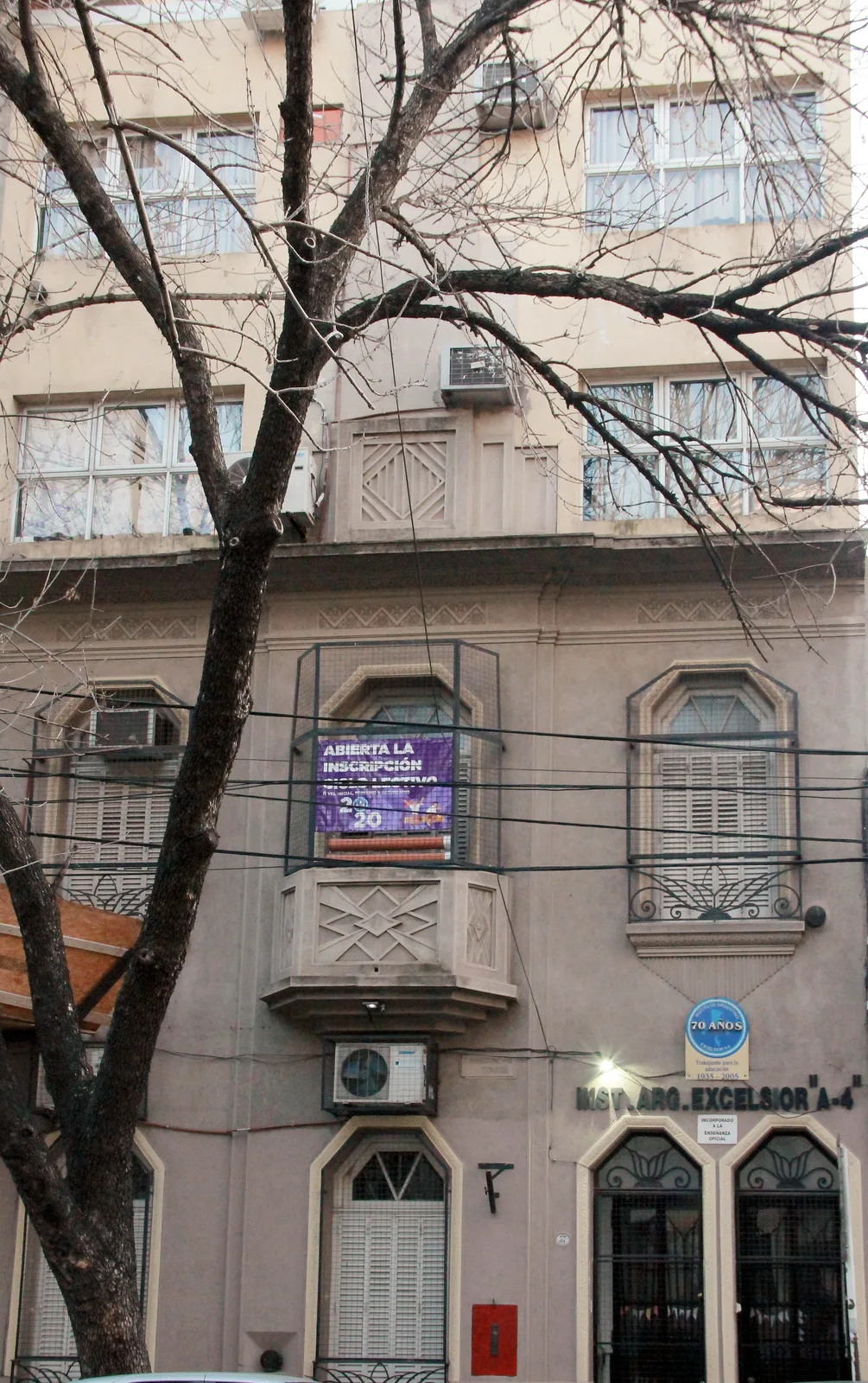 Fachada de Instituto Argentino Excelsior