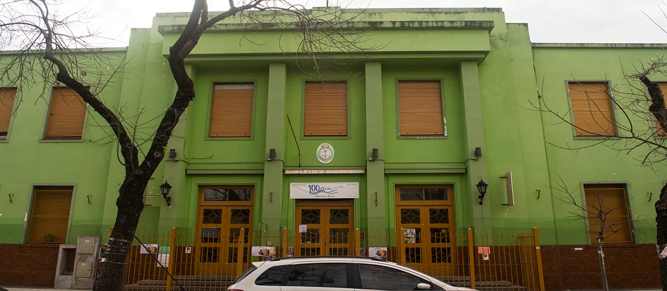 Fachada de Jardín de Infantes Común N.º 1 D.E. 18 «República Argentina»