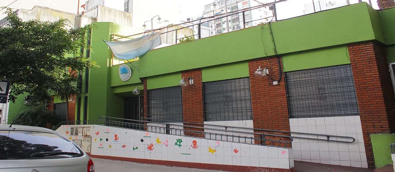 Fachada de Escuela de Educación Especial N.º 26 D.E. 9 «Niños, Niñas y Jóvenes con Pluridiscapacidad N º 26 Dr. Jorge Garber»