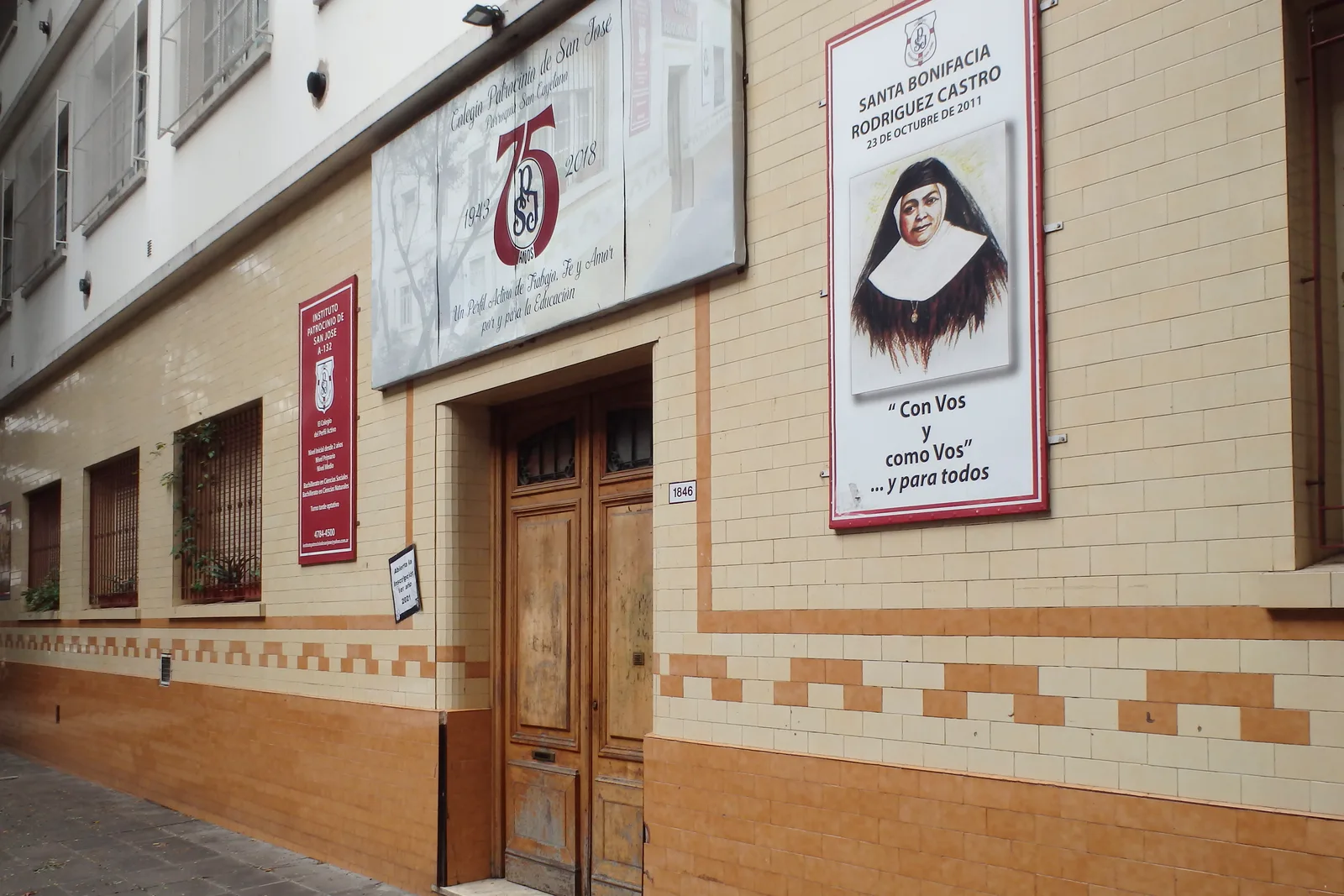 Fachada de Instituto Incorporado Patrocinio de San José