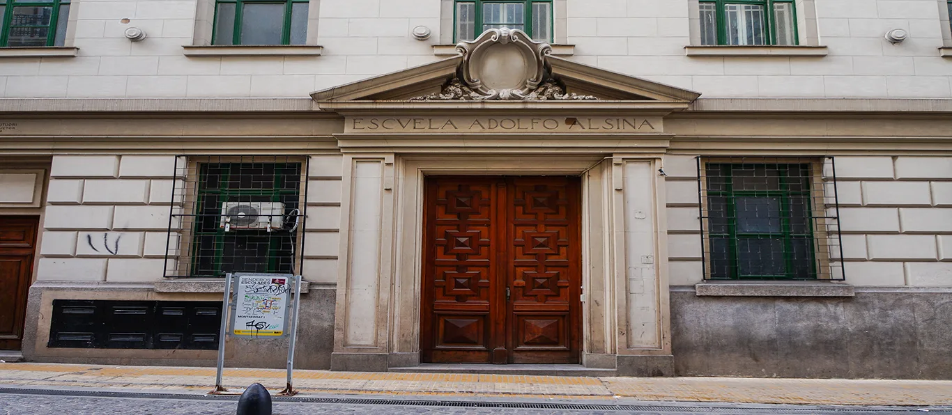 Fachada de Escuela Técnica D.E. 4 «Politécnica Manuel Belgrano»