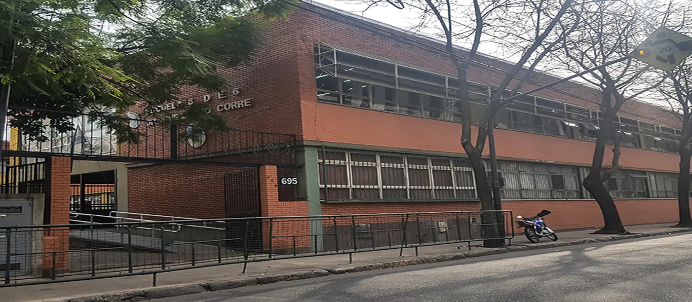 Fachada de Jardín de Infantes Común N.º 3 D.E. 6 «Fryda Schultz de Mantovani»