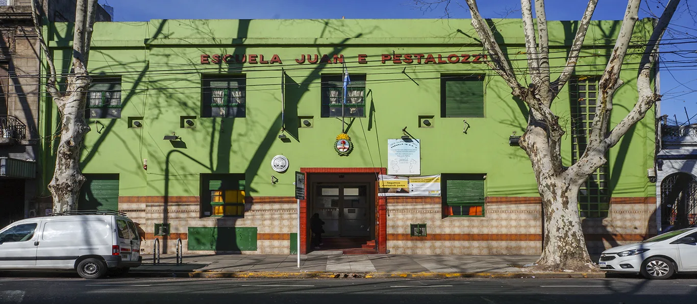 Fachada de Jardín de Infantes Nucleado B N.º 6 D.E. 5