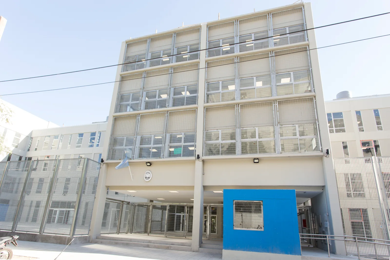 Fachada de Escuela Primaria Común N.º 25 D.E. 1 «Bandera Argentina»