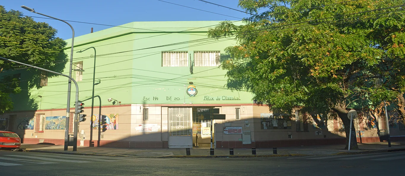 Fachada de Jardín de Infantes Nucleado B N.º 8 D.E. 20