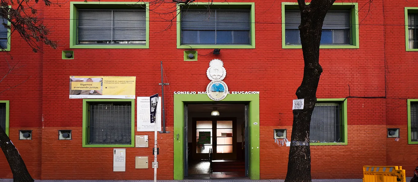 Fachada de Jardín de Infantes Nucleado D.E. 9