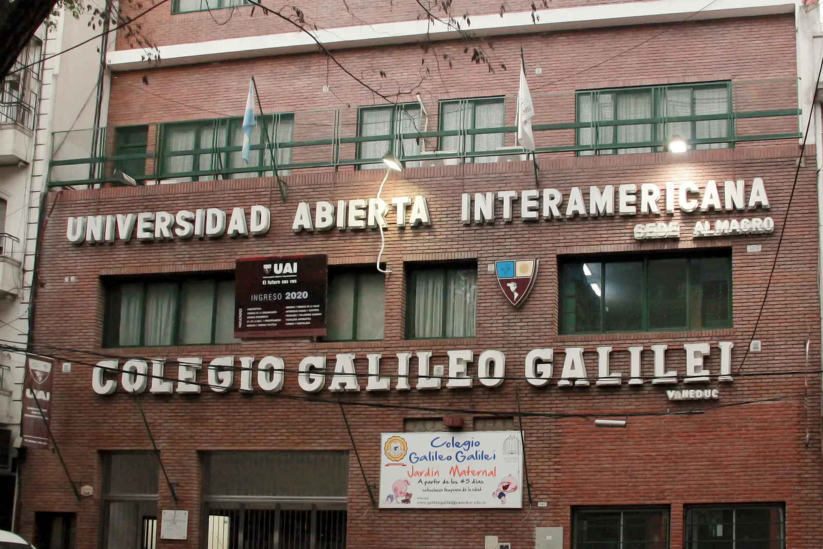 Fachada de Colegio Galileo Galilei