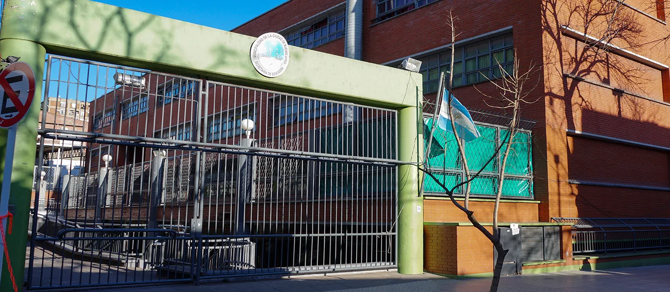 Fachada de Jardín de Infantes Común N.º 3 D.E. 9 «Leopoldo Marechal»