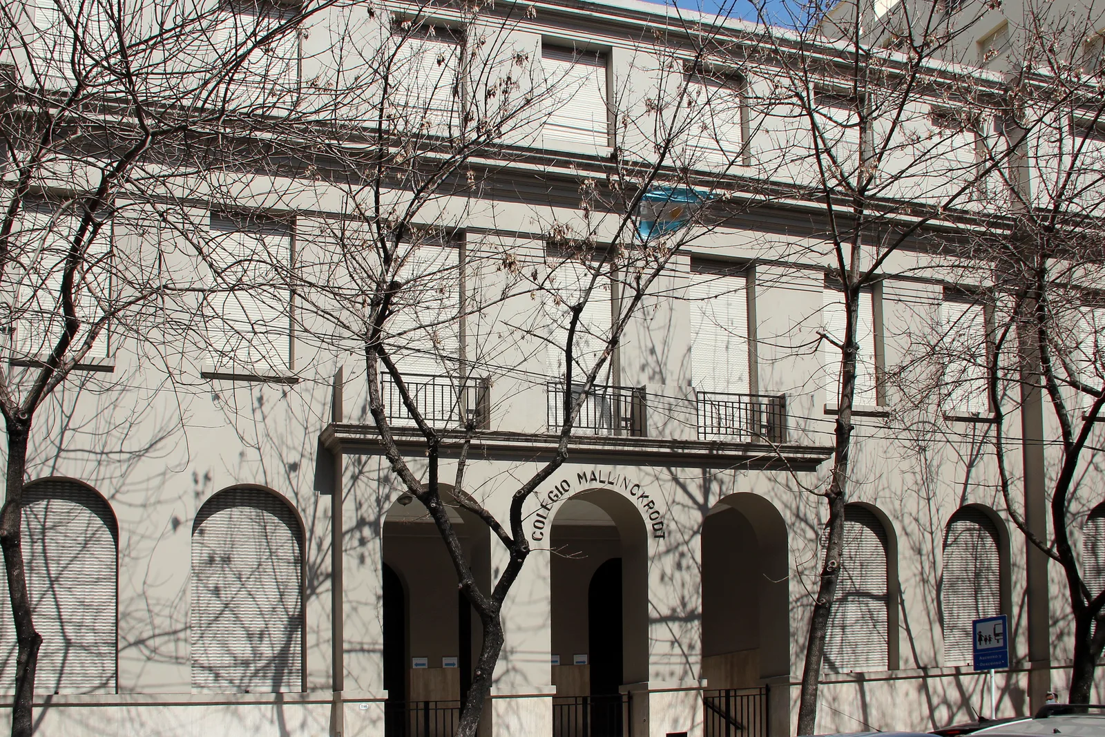 Fachada de Instituto Mallinckrodt