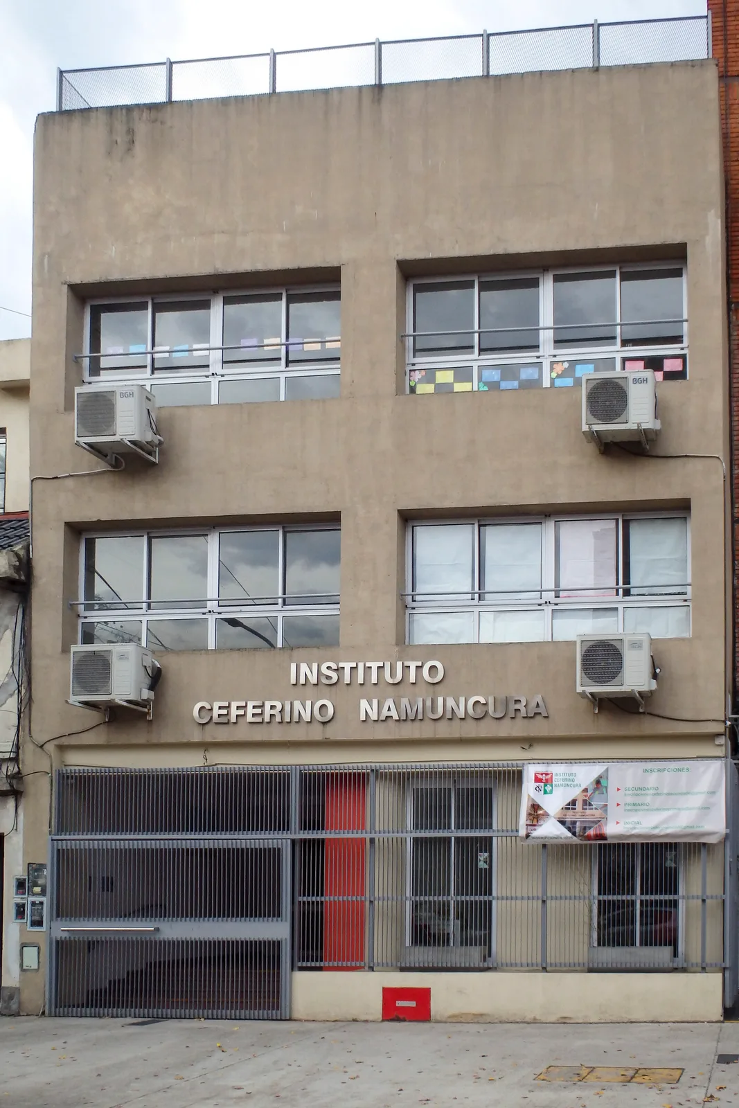 Fachada de Instituto Ceferino Namuncurá