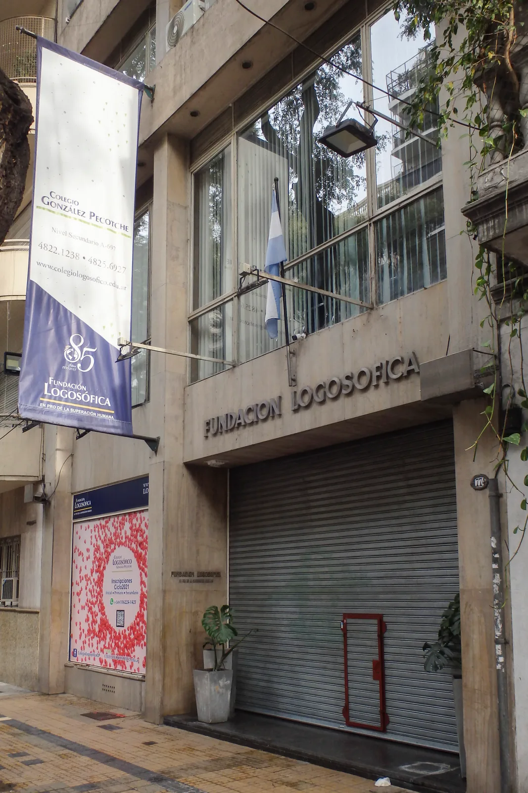 Fachada de Instituto González Pecotche