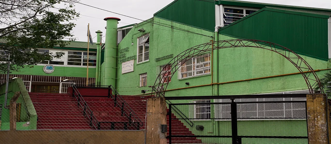 Fachada de Escuela Primaria Común N.º 22 D.E. 20 «Rufino Luro Cambaceres»
