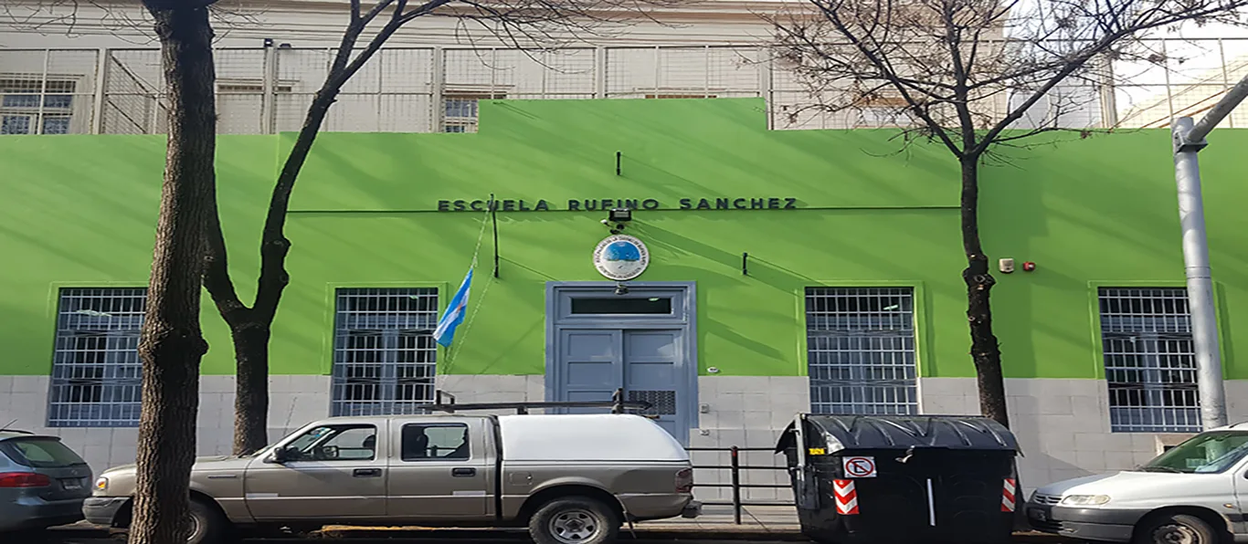 Fachada de Jardín de Infantes Nucleado A N.º 3 D.E. 6