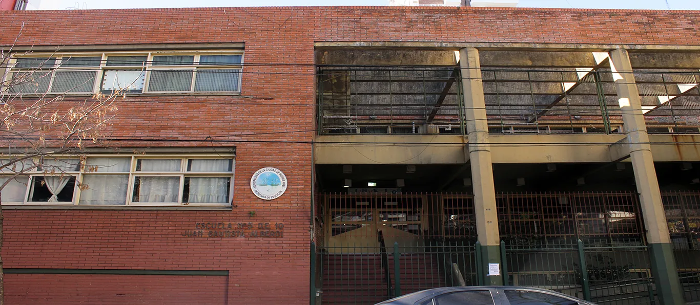 Fachada de Jardín de Infantes Común N.º 3 D.E. 10 «Barrio de Belgrano»