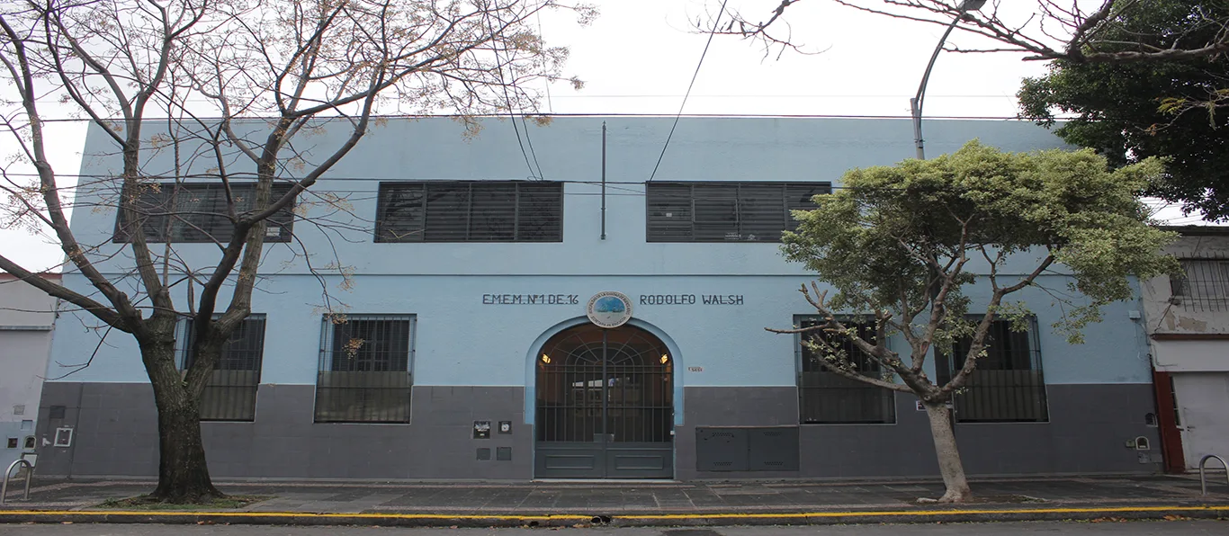 Fachada de Jardín de Infantes Nucleado D N.º 22 D.E. 16 «Niní Marshall»
