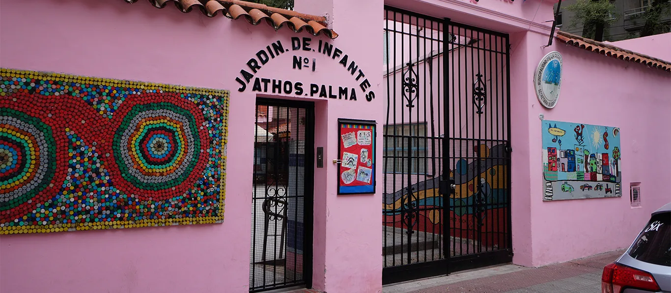 Fachada de Jardín de Infantes Integral N.º 1 D.E. 10 «Athos Palma»