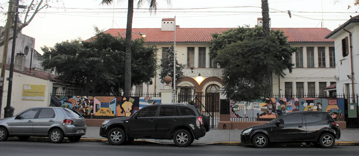 Fachada de Jardín de Infantes Nucleado D N.º 4 D.E. 17 «Victoria Ocampo»