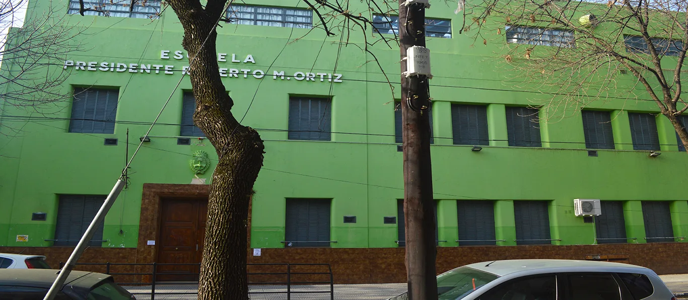 Fachada de Jardín de Infantes Nucleado D N.º 4 D.E. 17 «Victoria Ocampo»