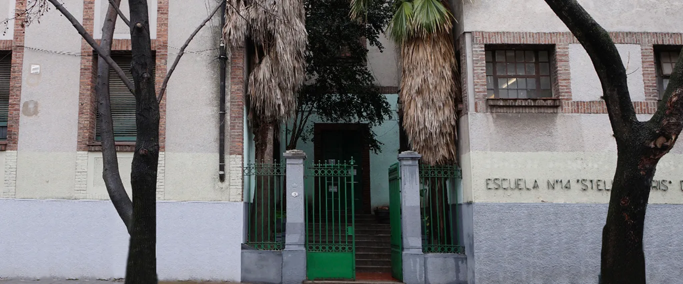 Fachada de Escuela Primaria Común N.º 14 D.E. 11 «Stella Maris»