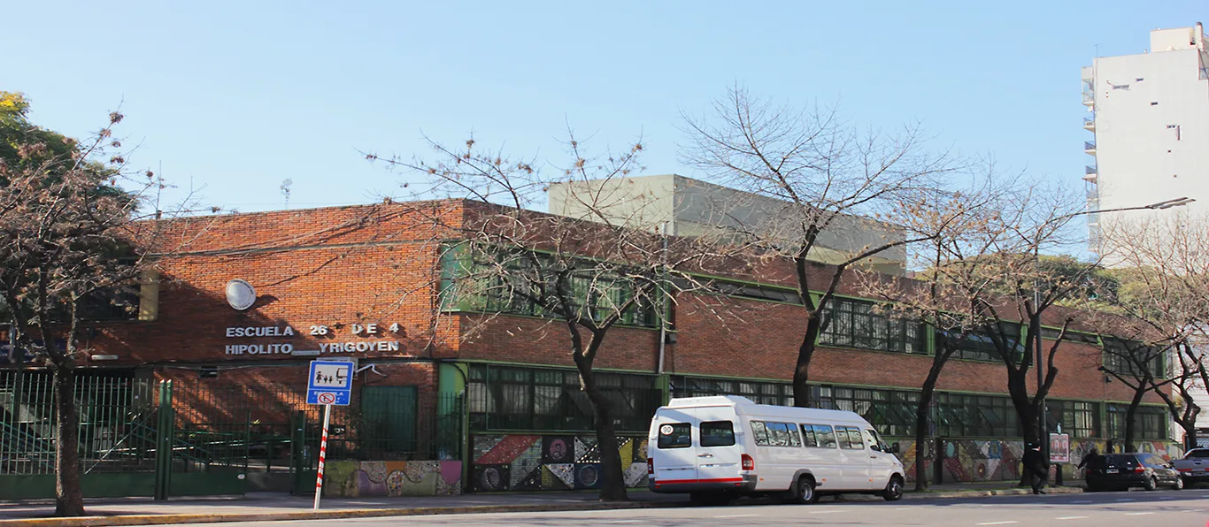 Fachada de Jardín de Infantes Integral N.º 9 D.E. 4