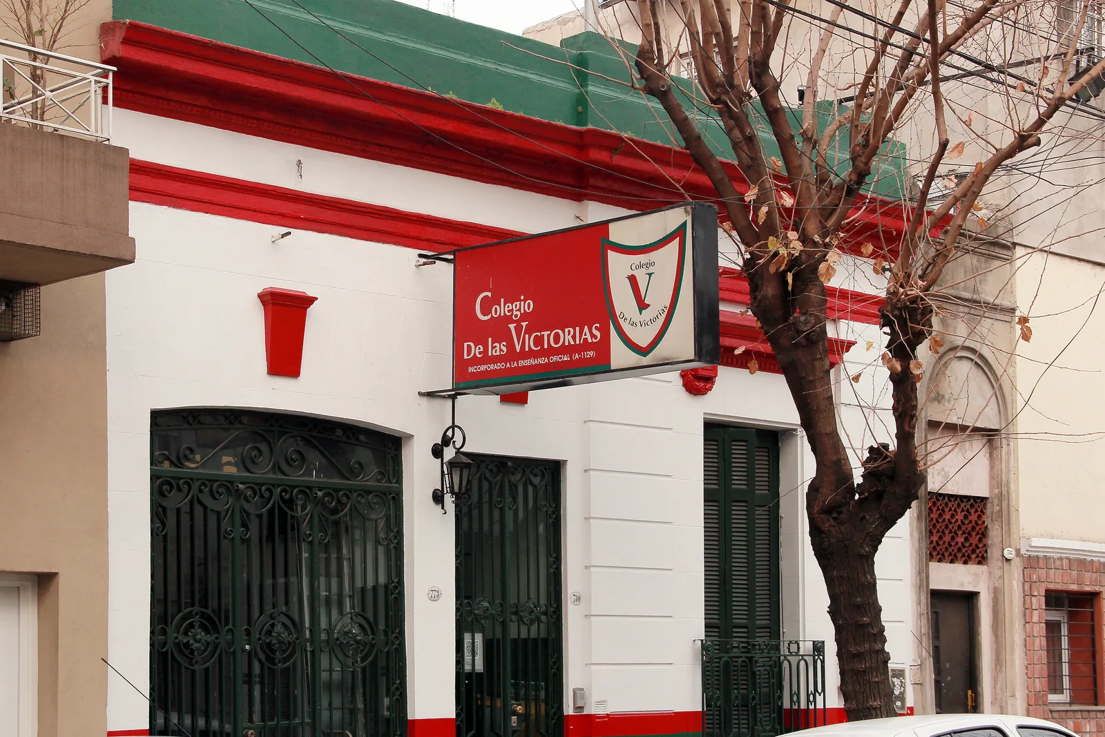 Fachada de Colegio de las Victorias