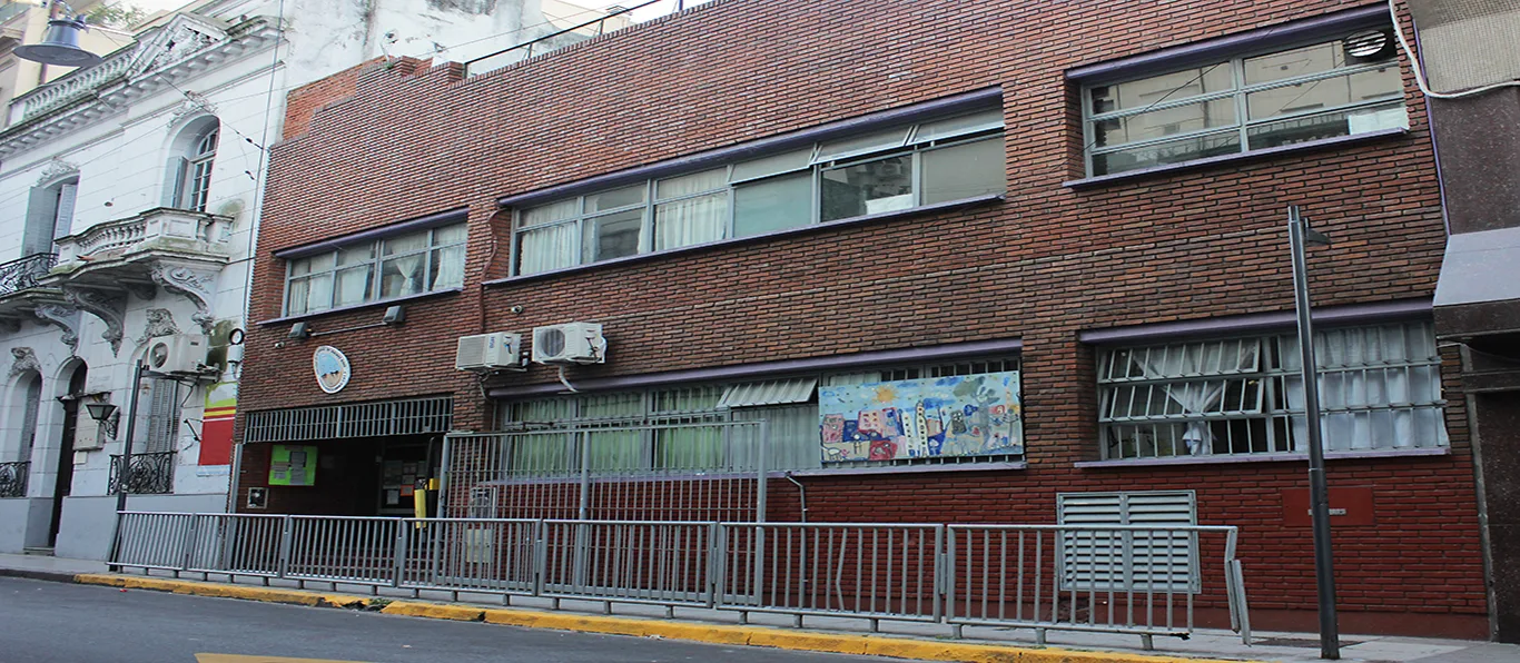 Fachada de Jardín de Infantes Común N.º 3 D.E. 3 «San Telmo»