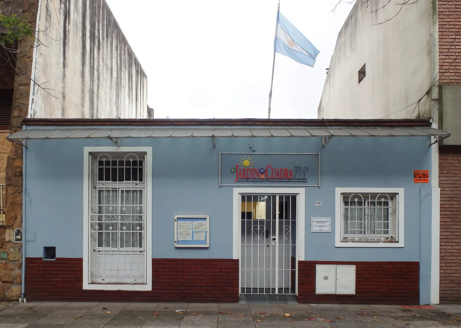Fachada de El Jardín de la Cuadra