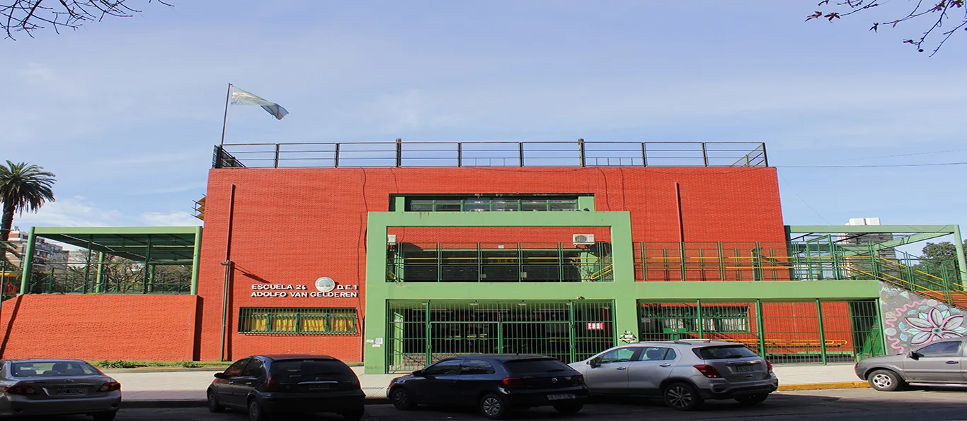 Fachada de Jardín de Infantes Común N.º 9 D.E. 1